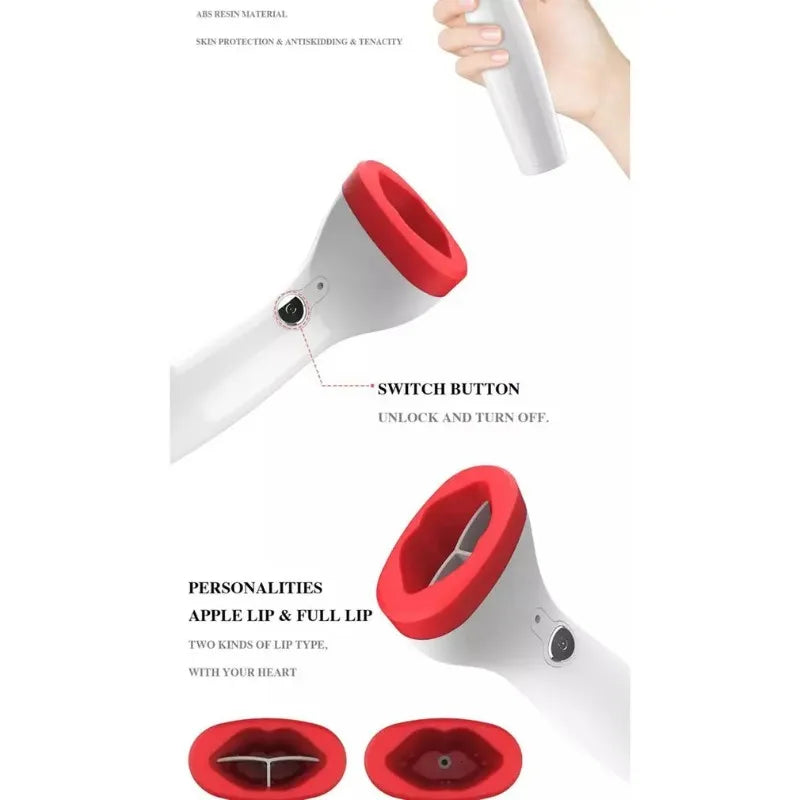 Stylique Glow™ Electric Silicone Lip Plumper – Natural, Painless & Fuller Lips in Minutes