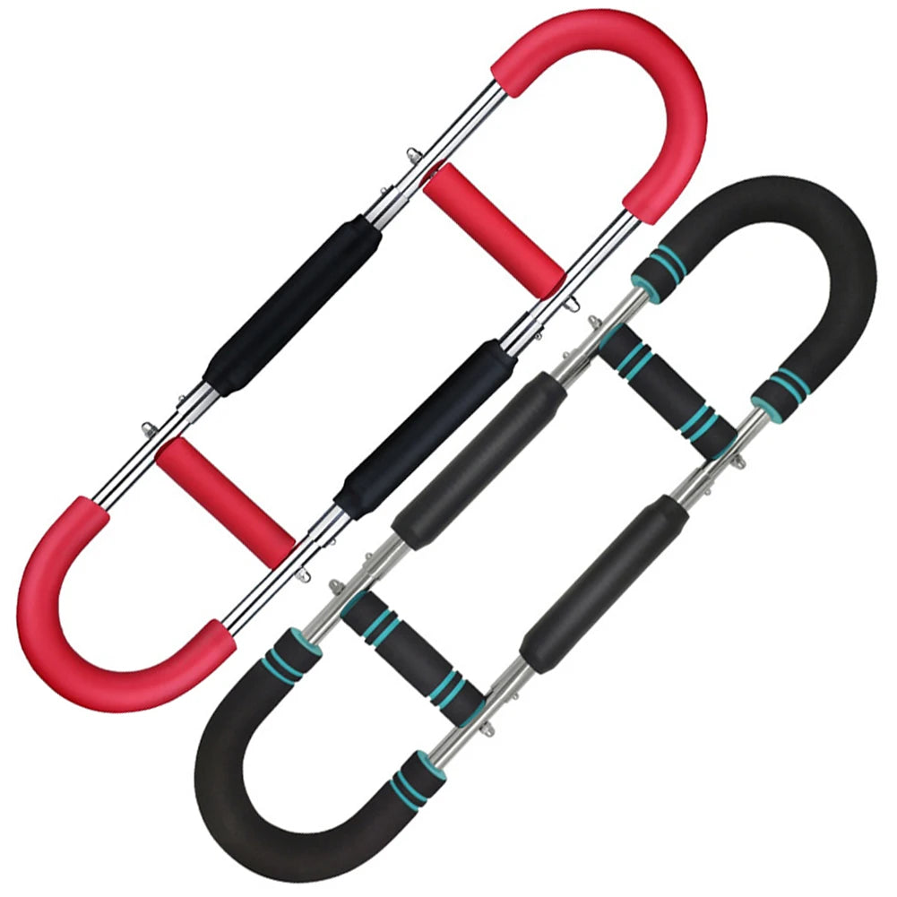 Stylique Glow™ Adjustable Arm Twister Bar – Premium Chest & Forearm Workout Equipment