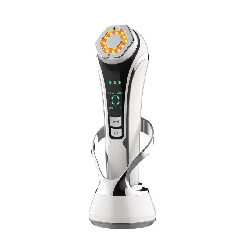 Face Lift Devices EMS Pulse Vibration and Firming Rejuvenation Beauty Device Hot Compress Whitening anti Aging Face Beauty Care